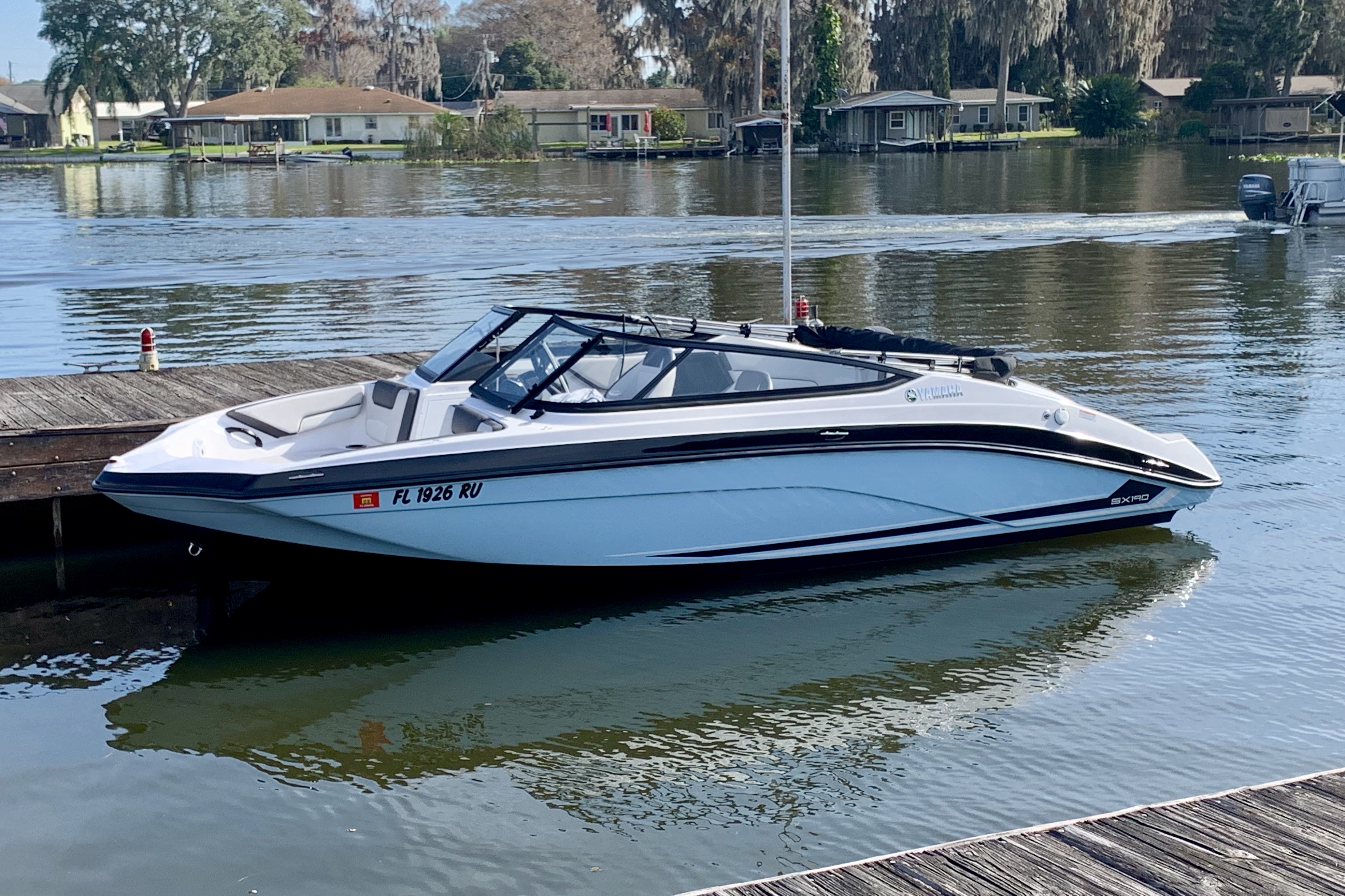 2019 SX190 on Harris Lake in Florida