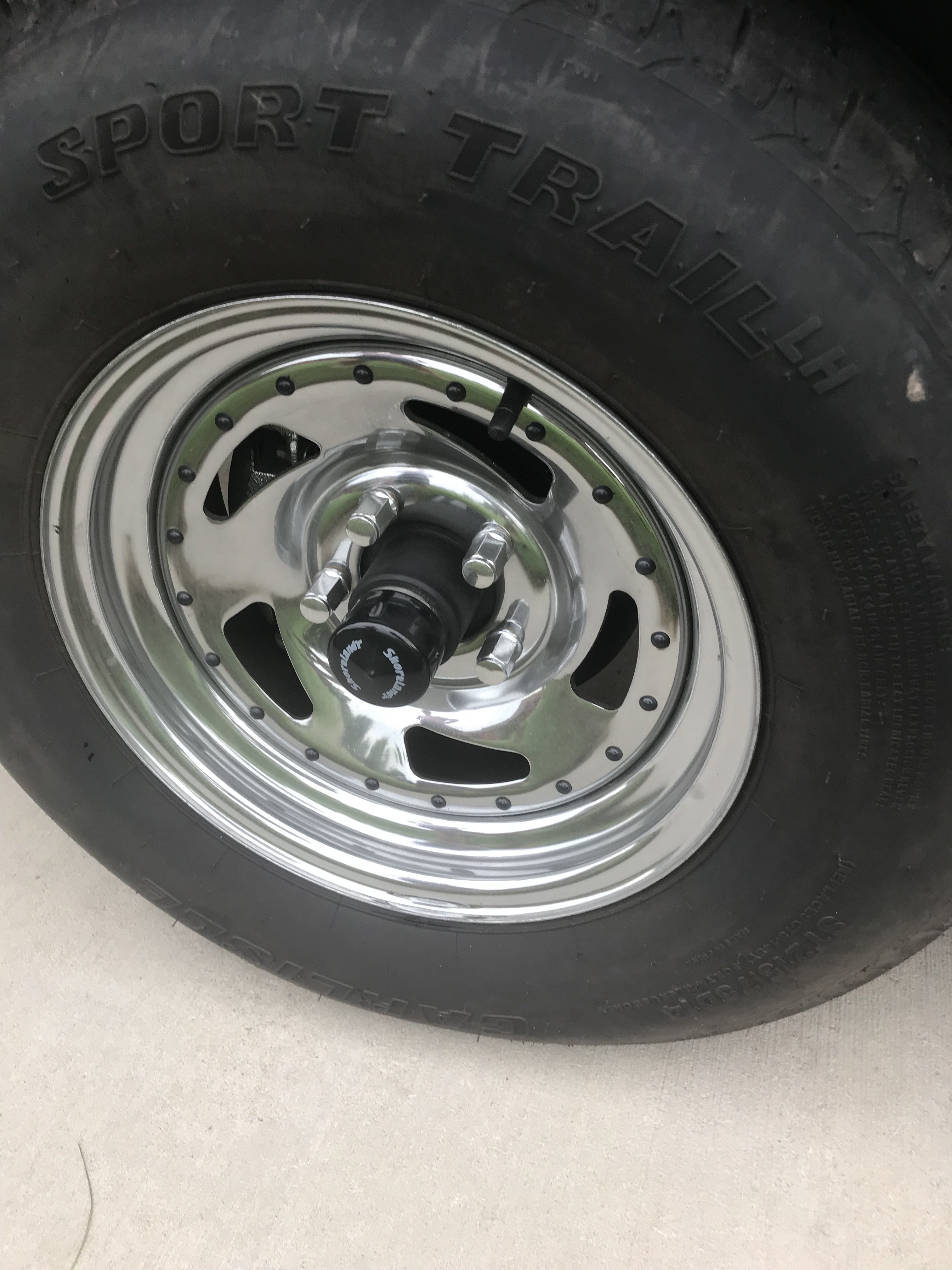 3 Tires With Cap