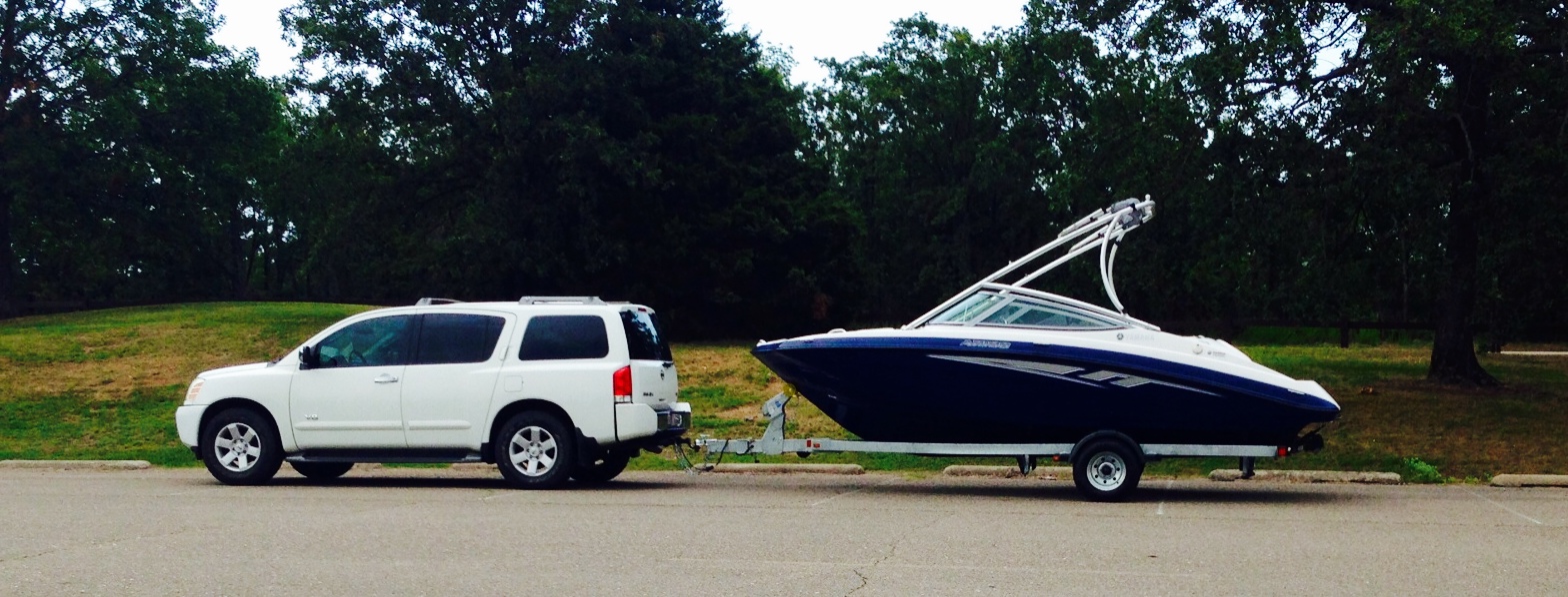 boat's worth more than the tow rig. :)