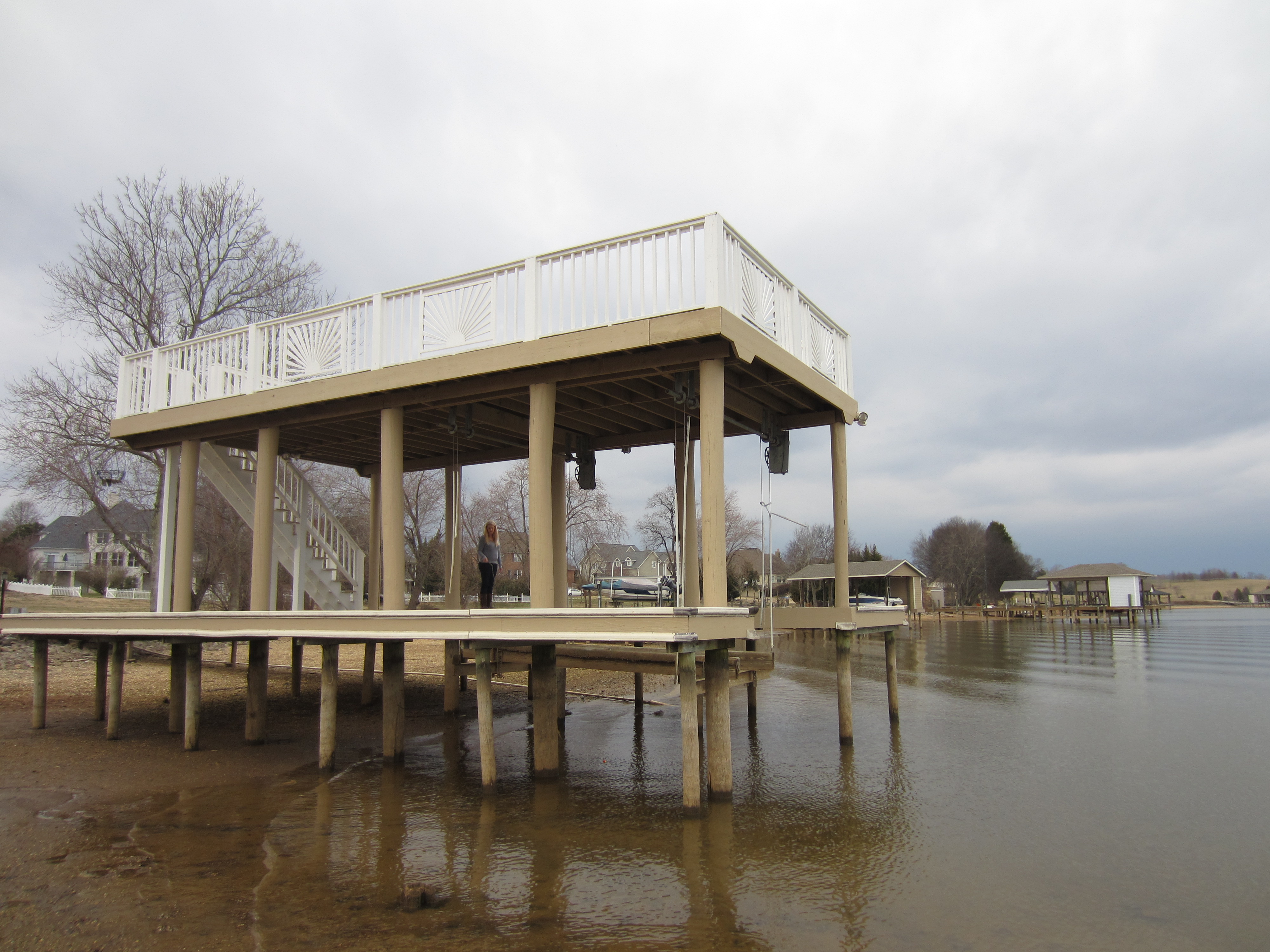 Dock in Winter