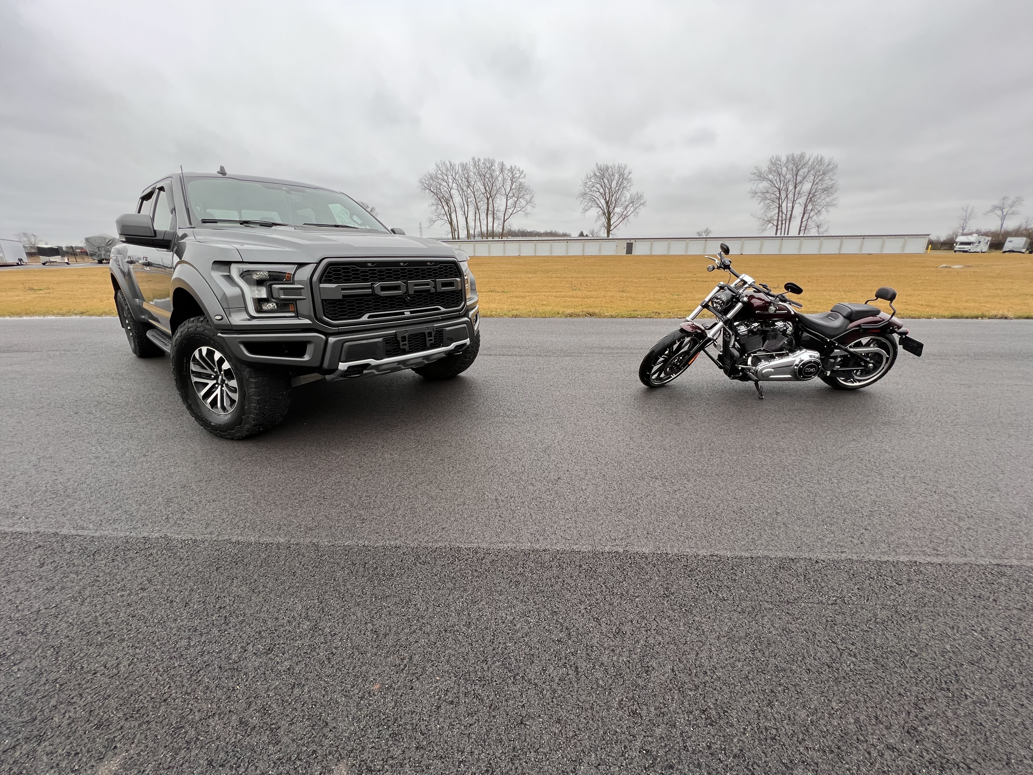 Ford Raptor and Harley Breakout 2