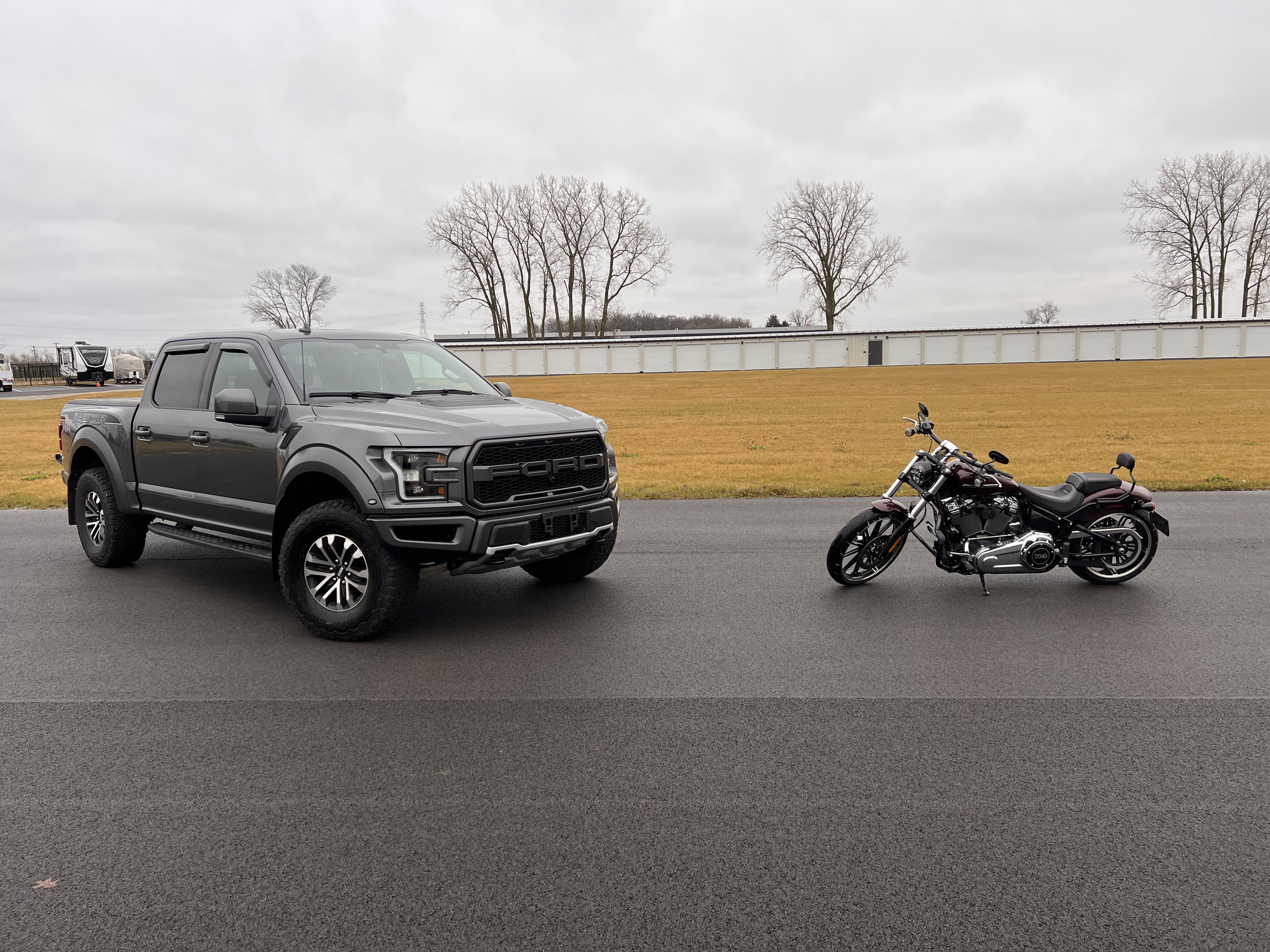 Ford Raptor and Harley Breakout 3