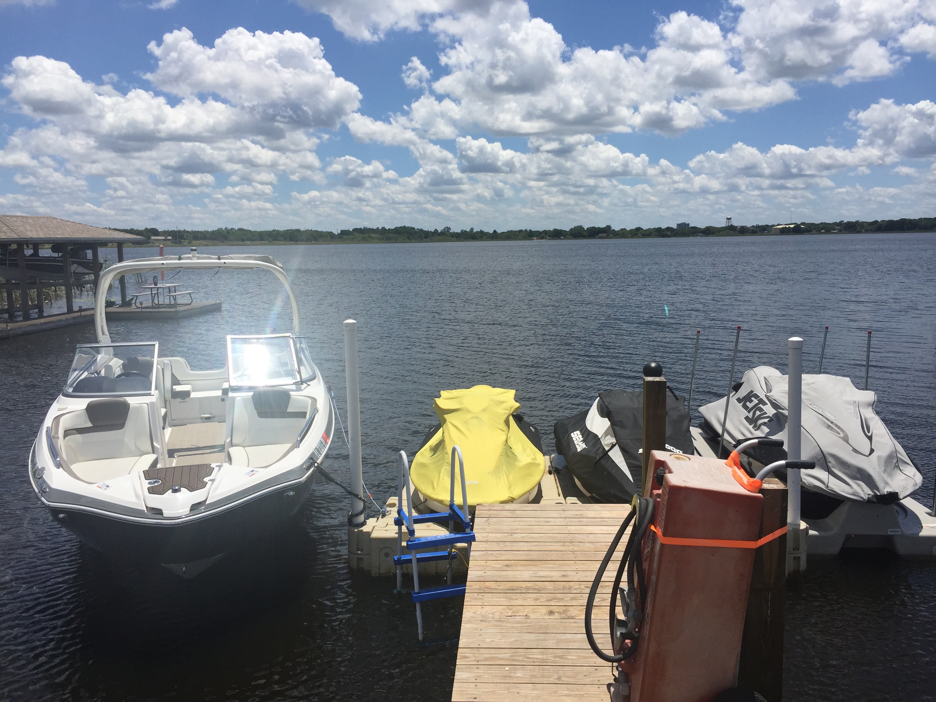 fuel caddy and dock