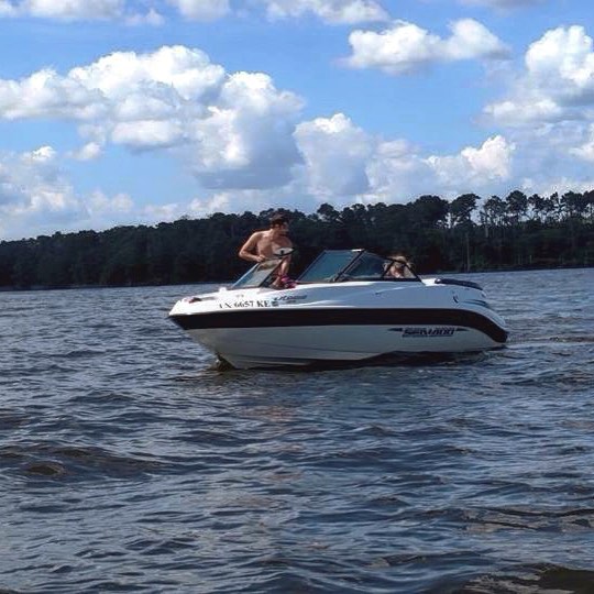 on lake conroe