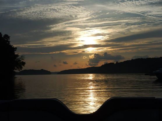 Sunset at Percy Priest Lake, Nashville TN