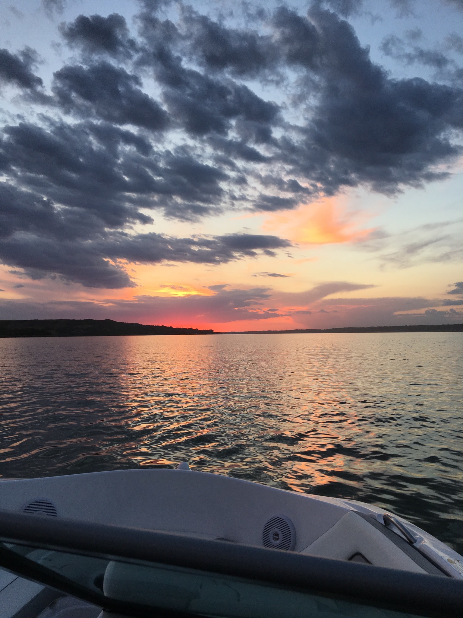 Sunset on Last Mountain Lake, Saskatchewan, Canada