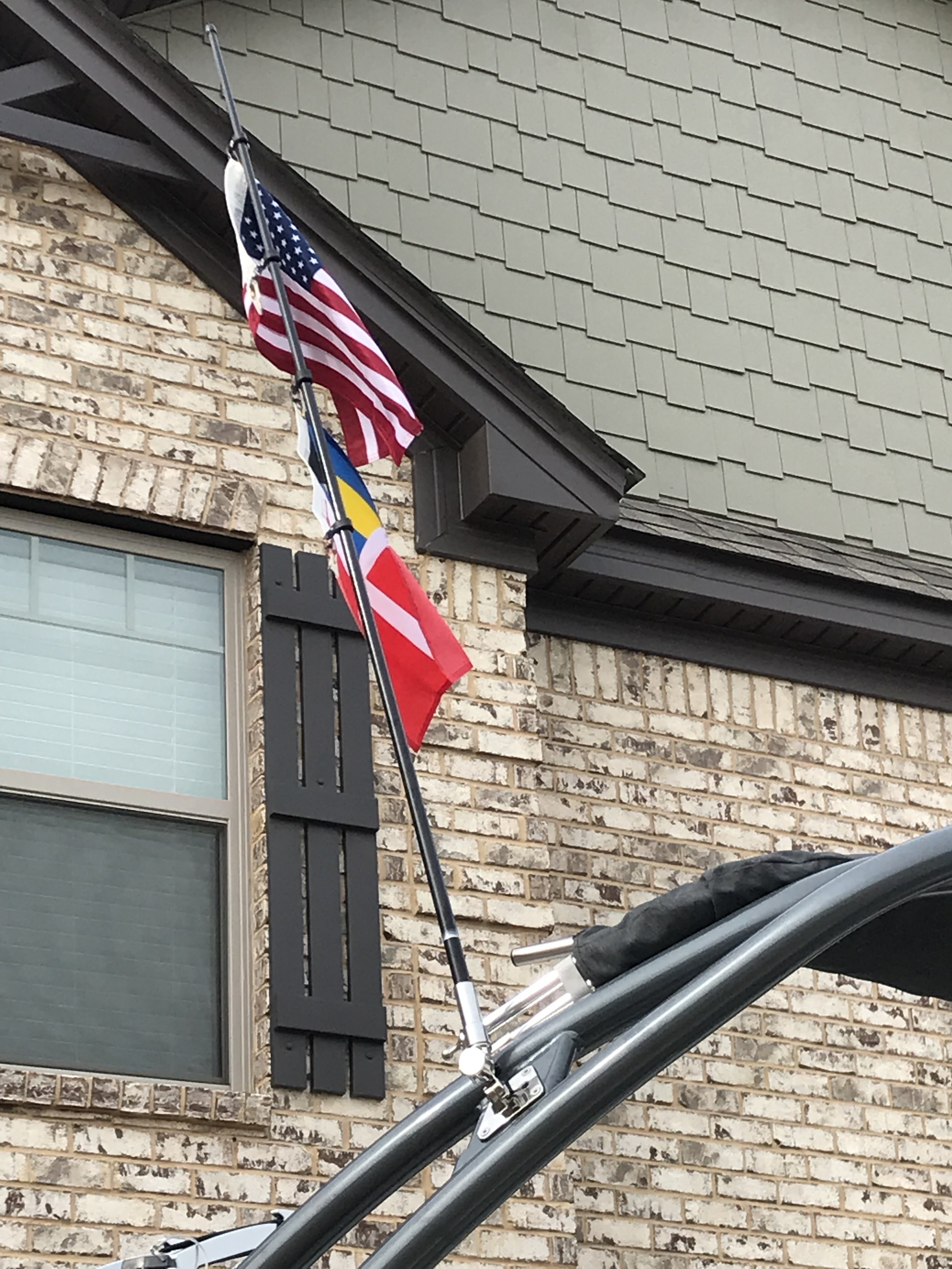 VHF Antenna with Flags